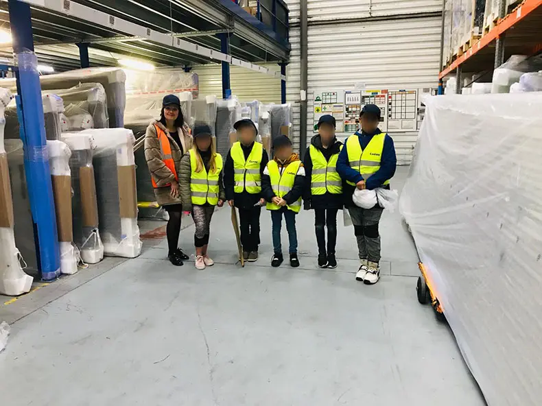 Journée des enfants chez Cadiou Industrie